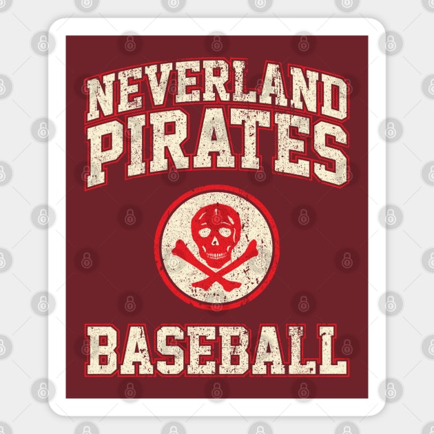 Neverland Pirates Baseball Magnet by huckblade